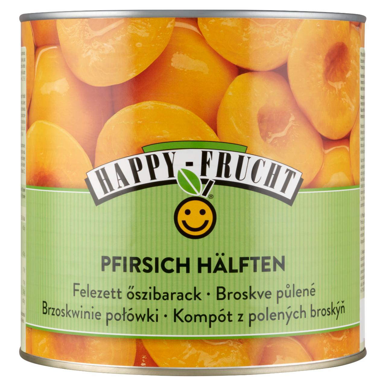 Képek - Happy Frucht felezett őszibarack 2500 g