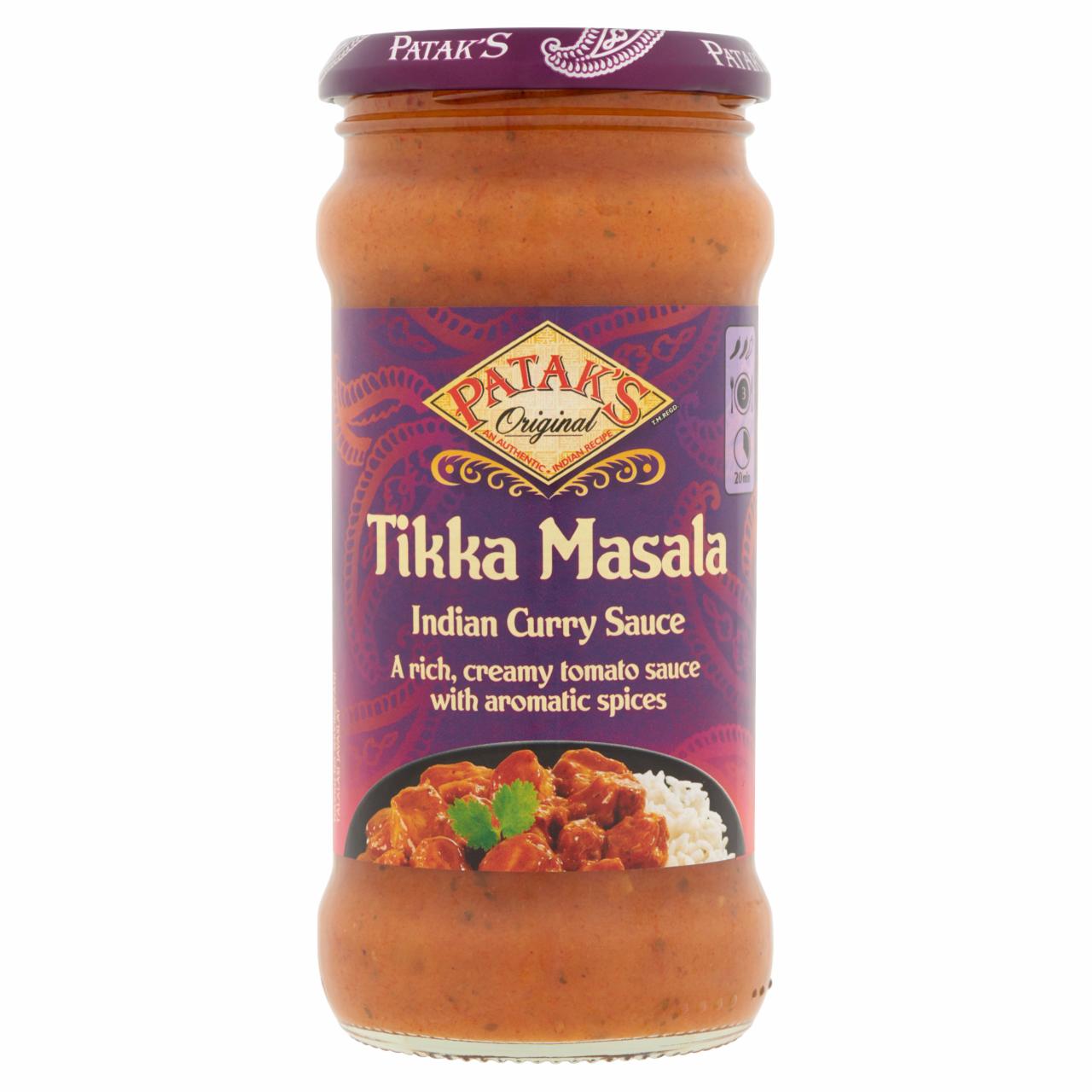 Képek - Patak's Tikka Masala curryszósz 350 g