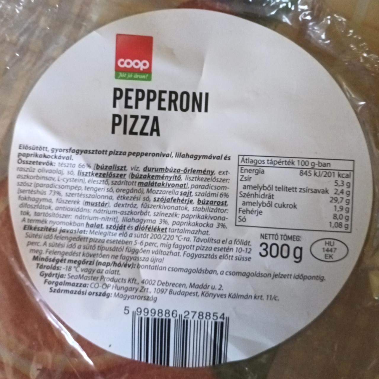 Képek - Pepperoni pizza Coop