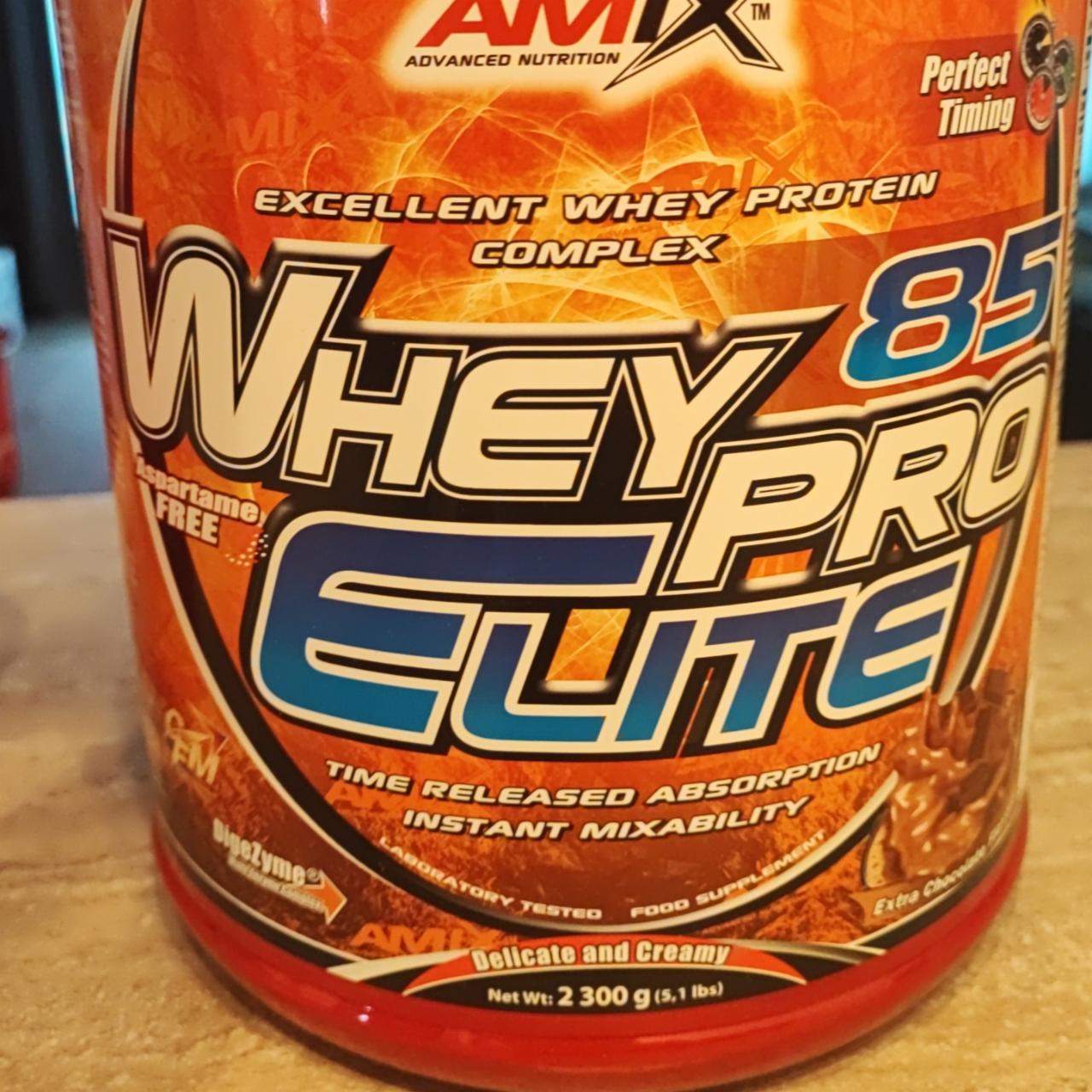 Képek - WheyPro Elite85 extra chocolate Amix