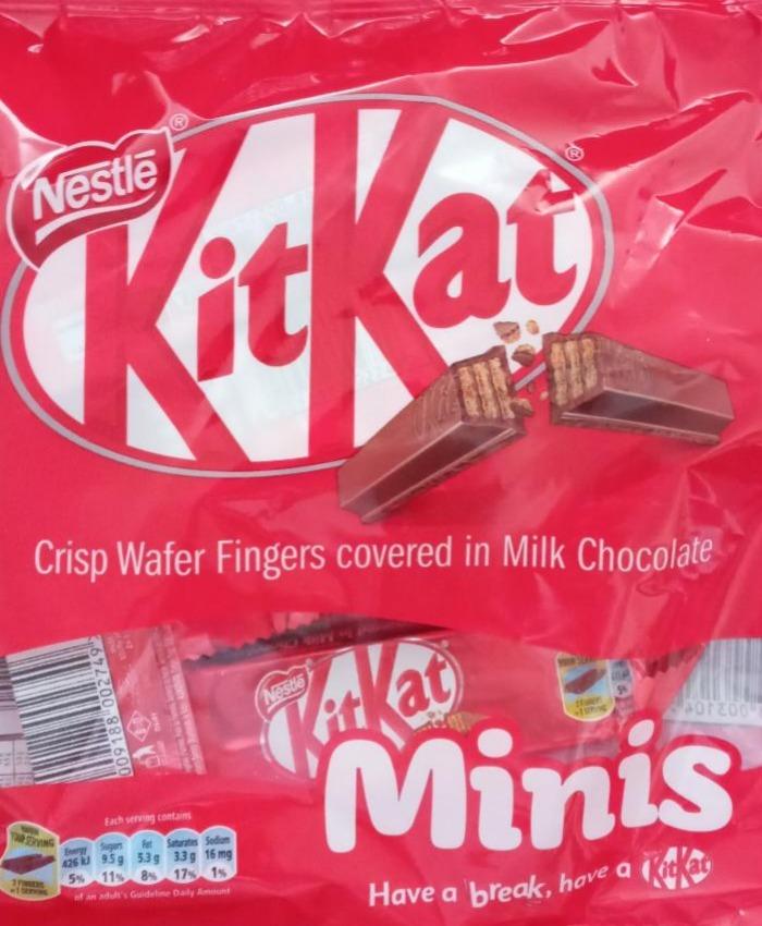 Képek - KitKat minis Nestlé