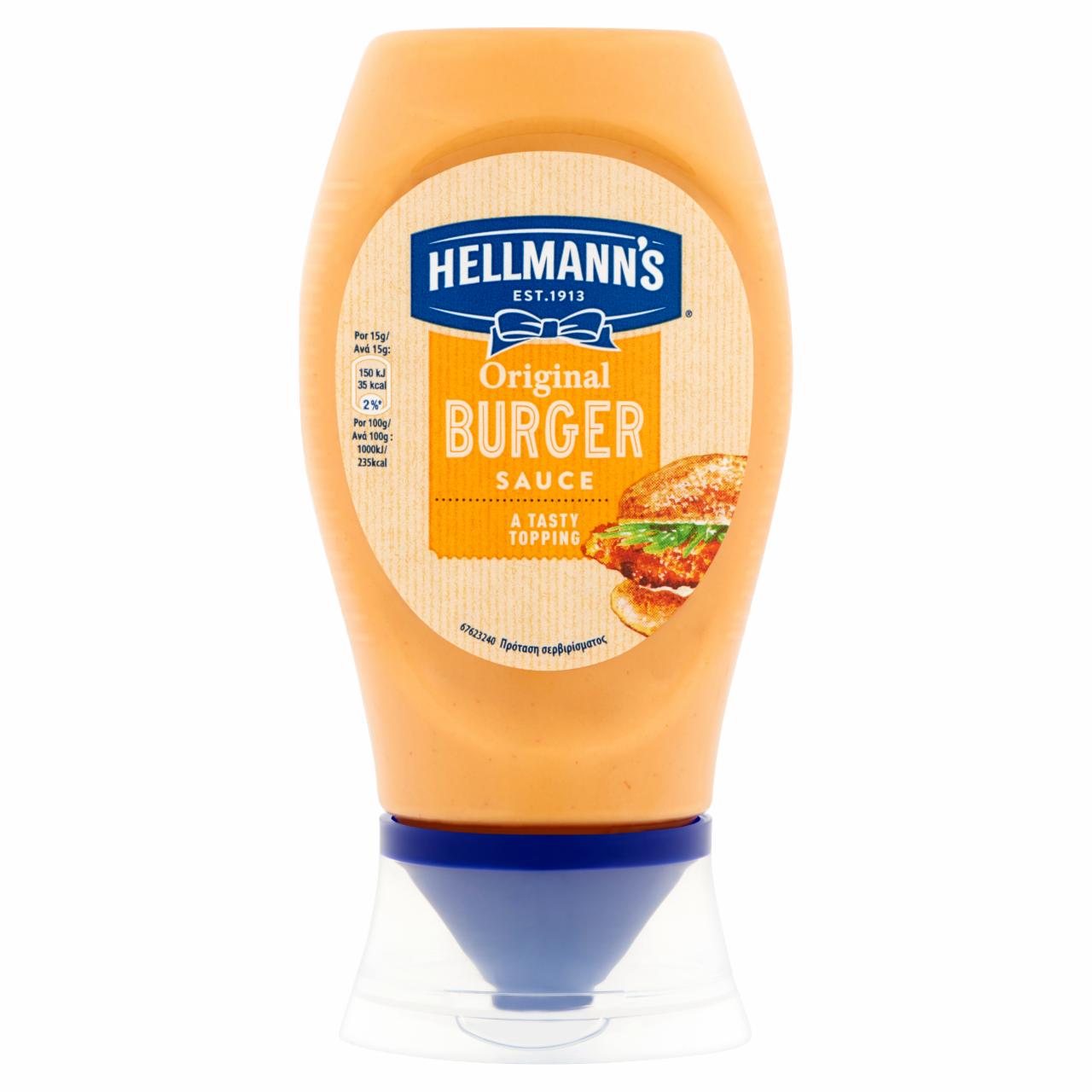 Képek - Hellmann's burger szósz 250 ml