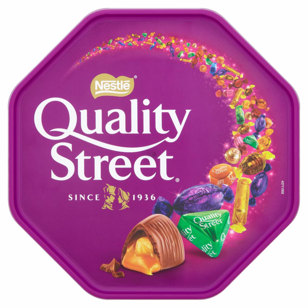 Képek - Quality Street vegyes töltött tej-, étcsokoládé és tejkaramella 726 g