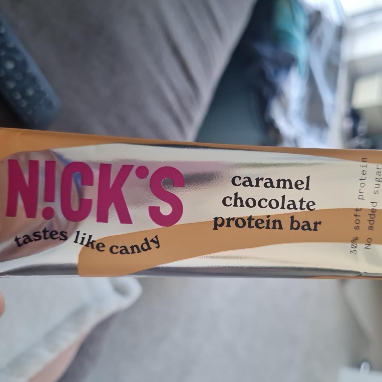 Képek - Caramel chocolate protein bar Nick´s
