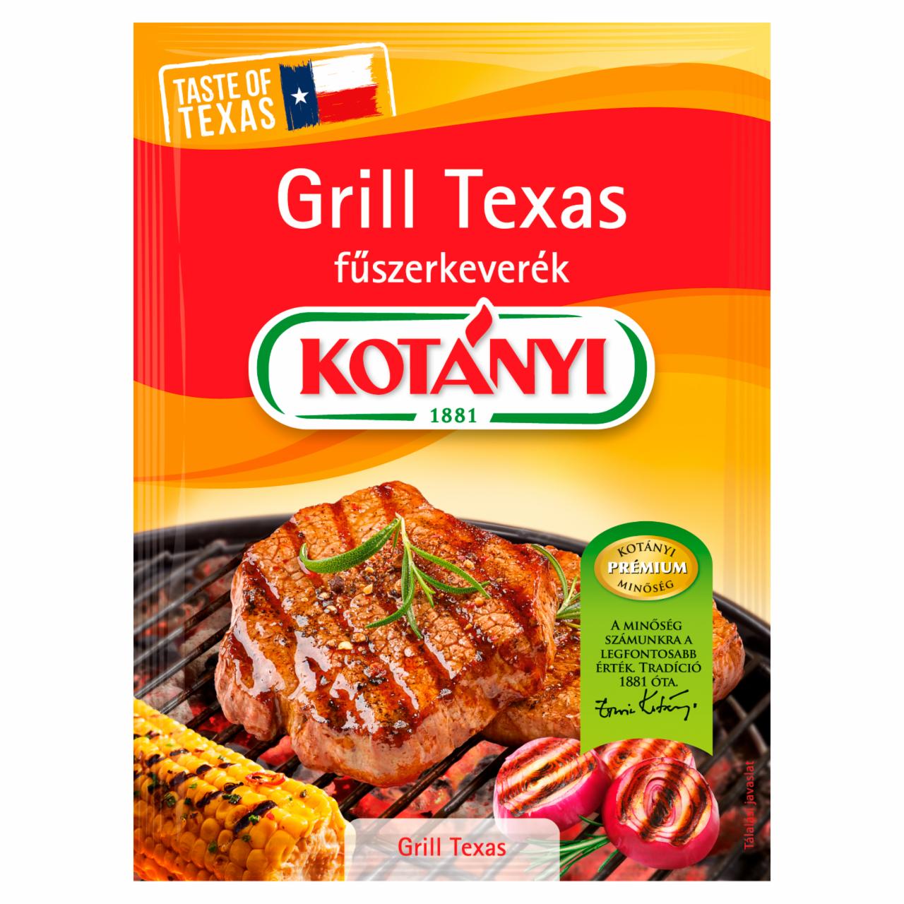 Képek - Kotányi Grill Texas fűszerkeverék 25 g