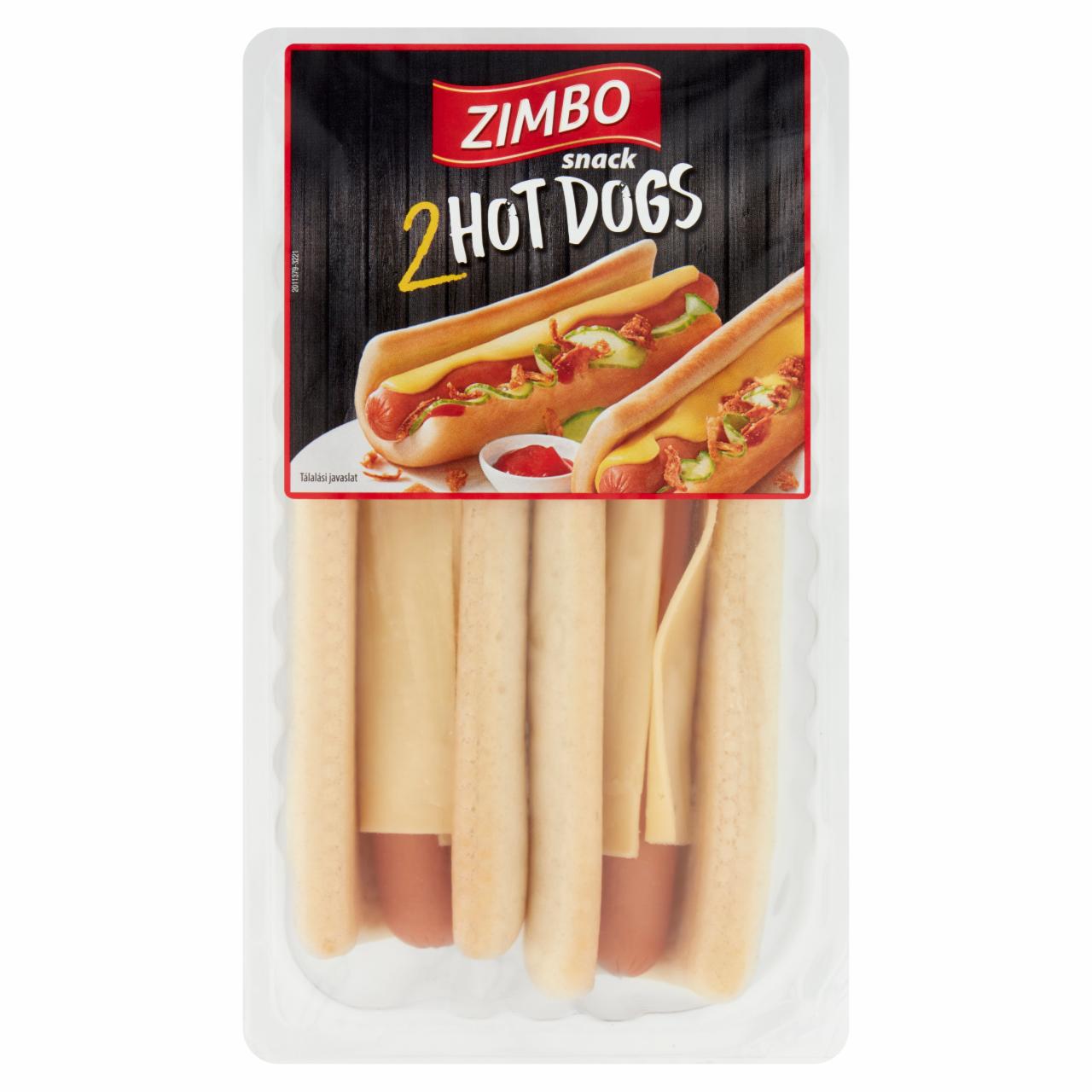 Képek - Zimbo Snack hot dog 2 db 200 g