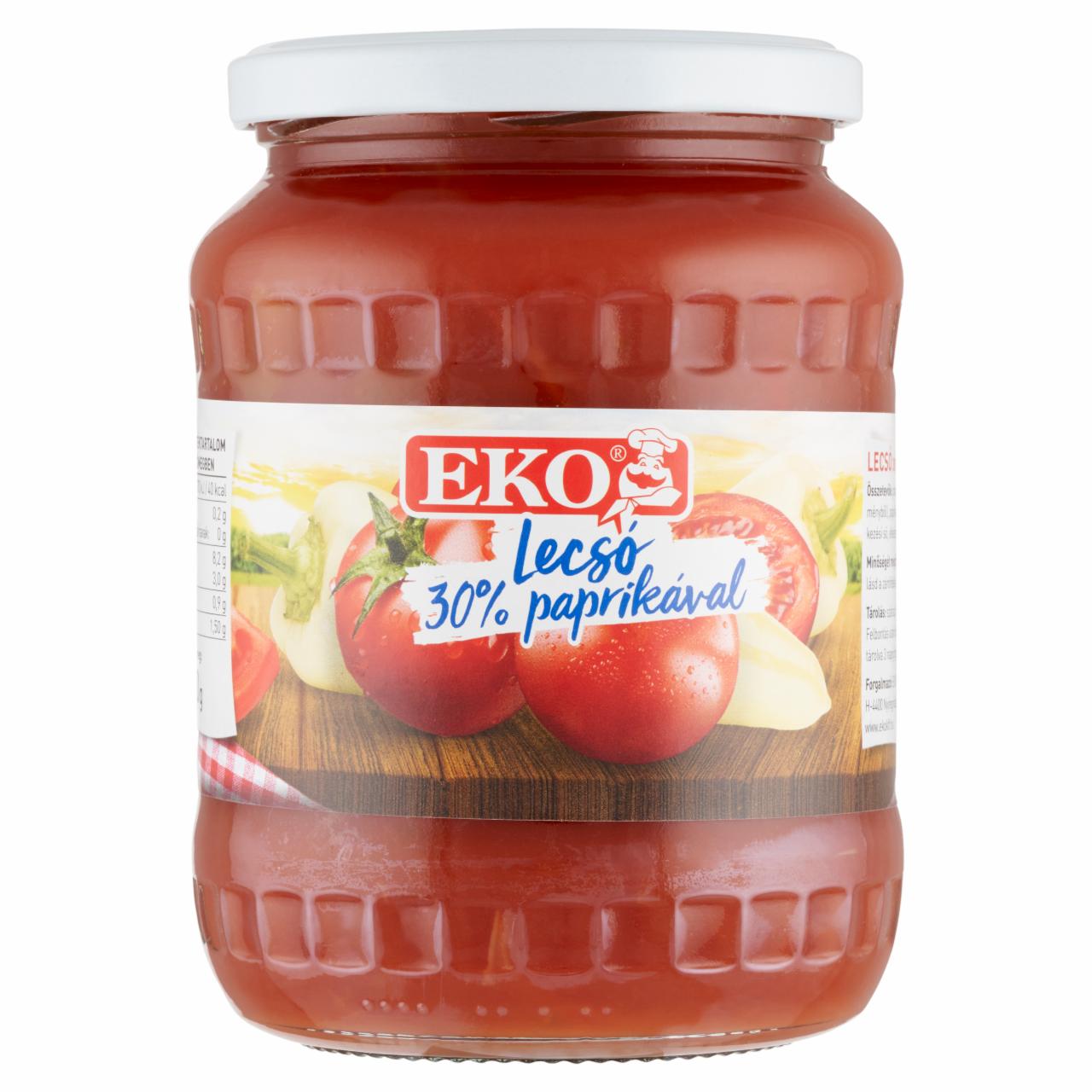 Képek - Eko lecsó 30% paprikával 680 g