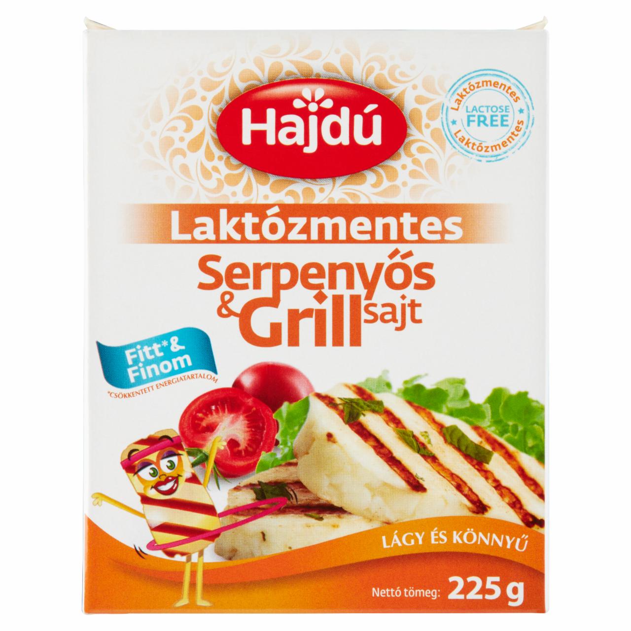 Képek - Hajdú laktózmentes serpenyős & grillsajt 225 g