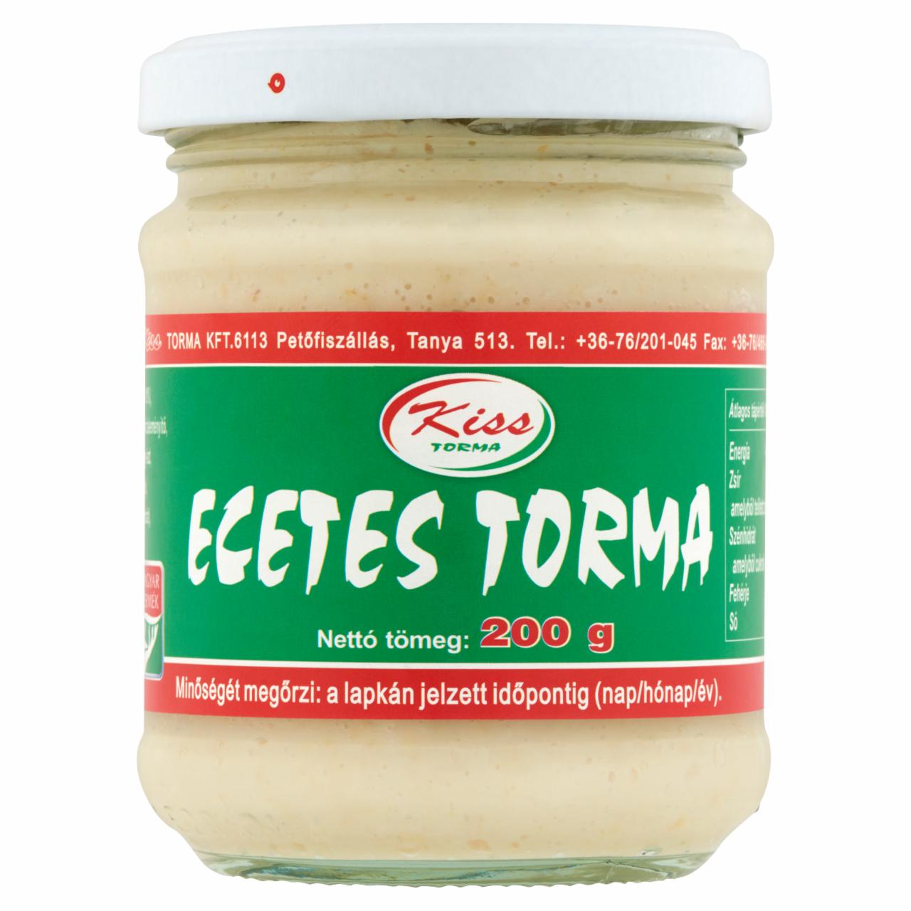 Képek - Kiss Torma ecetes torma 200 g