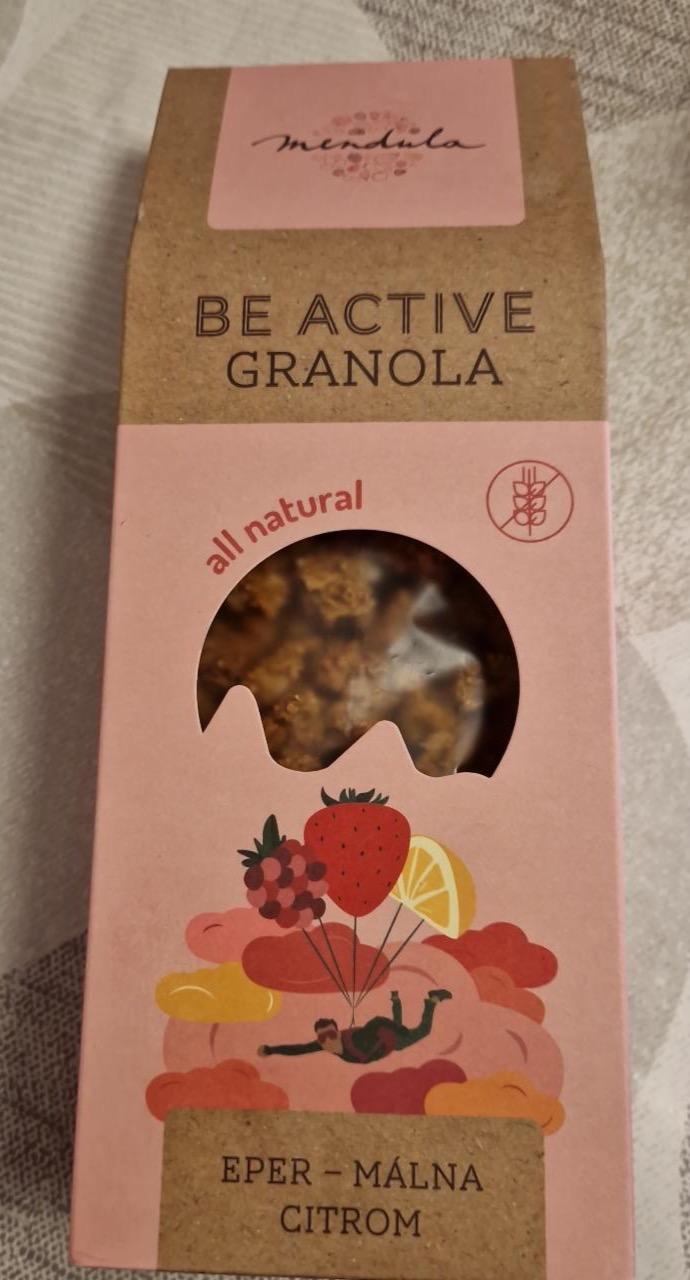 Képek - Be Active granola Málnás-epres-citromos Mendula