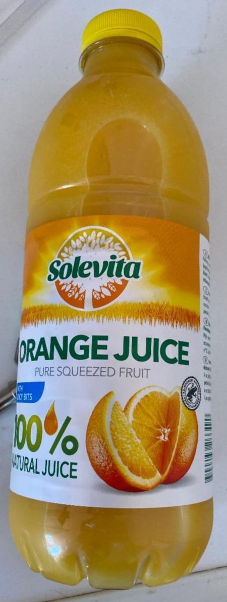 Képek - Narancslé gyümölcshússal Solevita 