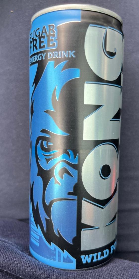 Képek - Kong strong Wild Power sugar free energy drink