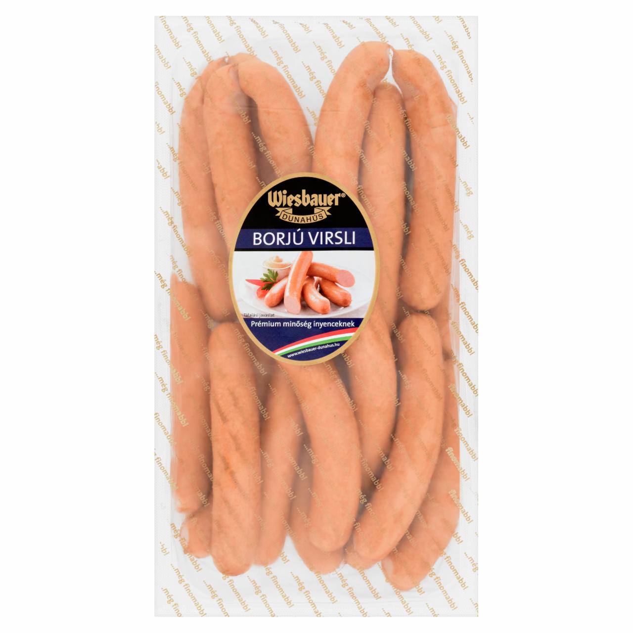 Képek - Wiesbauer borjú virsli 800 g