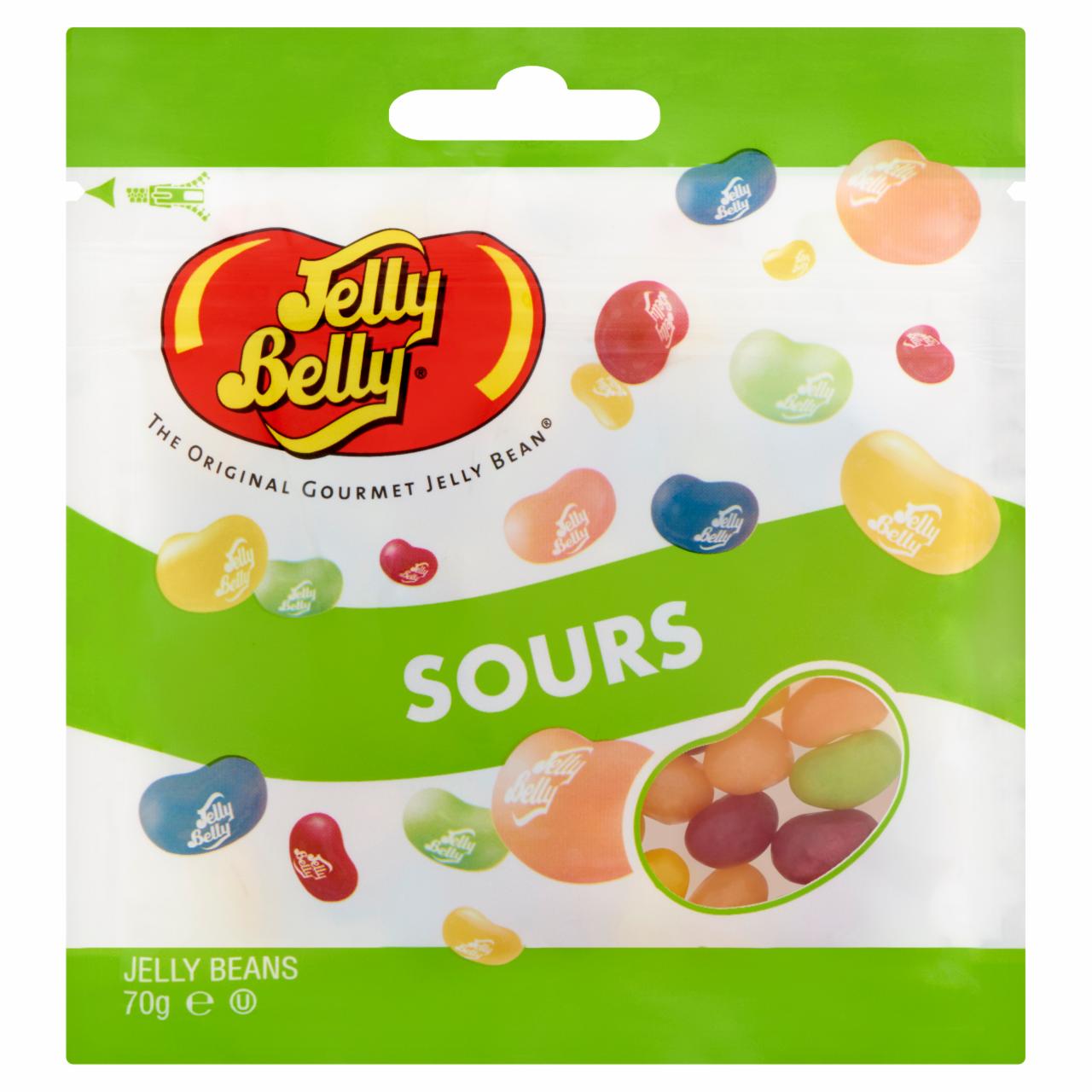 Képek - Jelly Belly Savanykás Gyümölcsízek ízesített cukorka válogatás 70 g