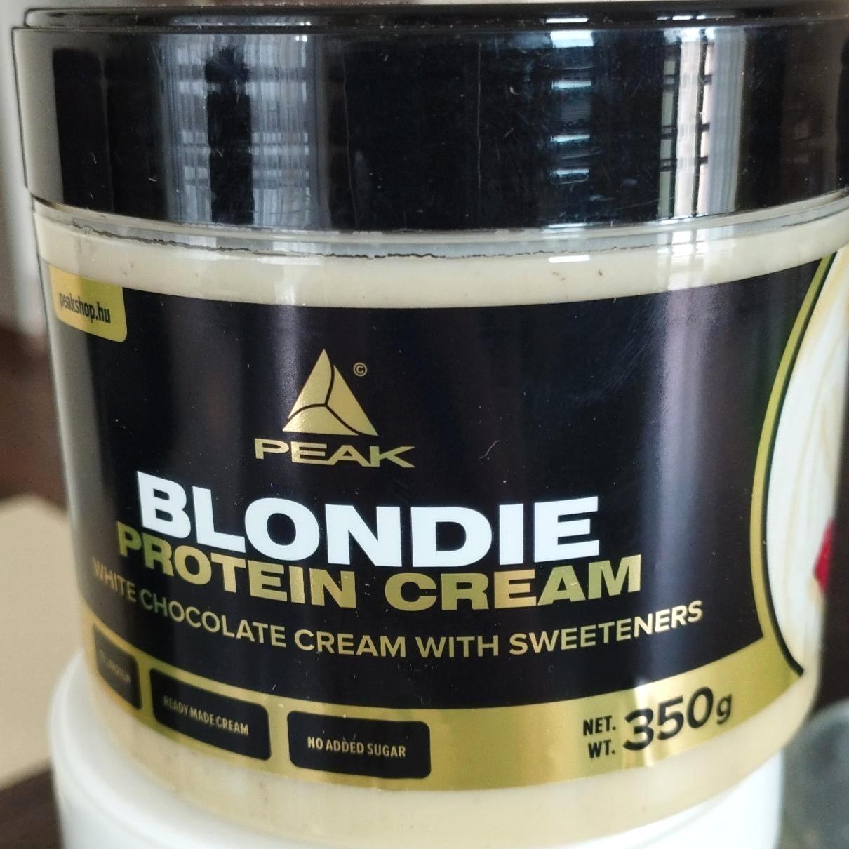 Képek - Blondie protein cream Peak