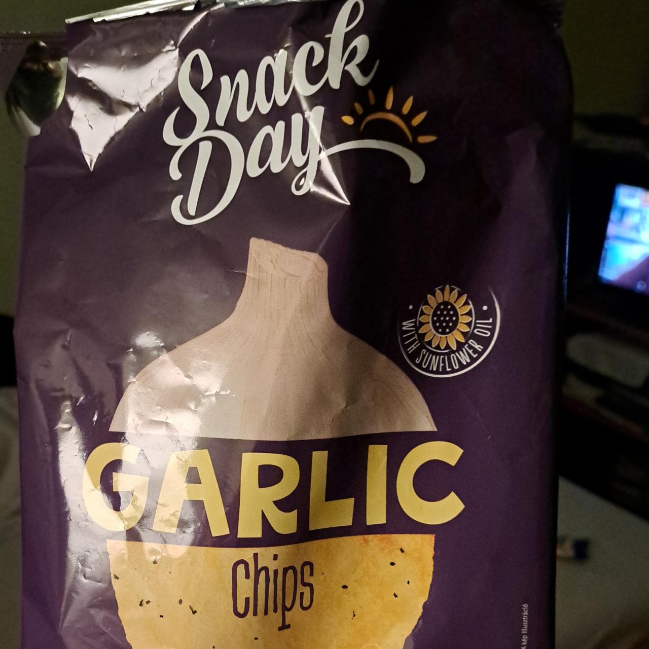 Képek - Garlic chips with sunflower oil Snack Day