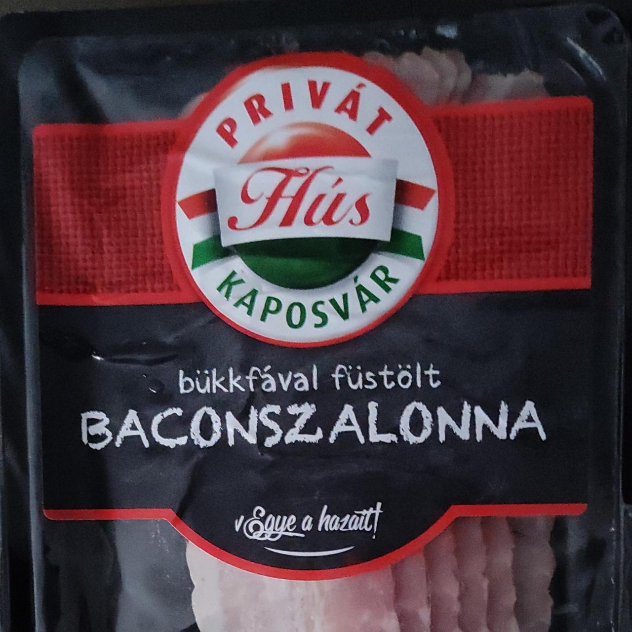 Képek - Füstölt baconszalonna Privát hús Kaposvár