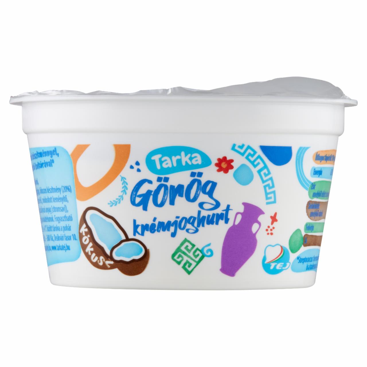 Képek - Tarka kókuszos görög krémjoghurt 150 g