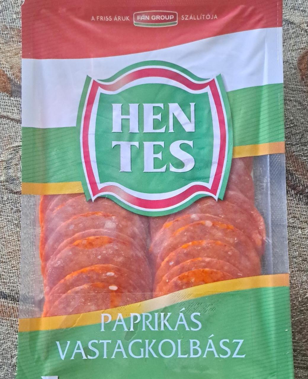 Képek - Paprikás vastagkolbász Hentes