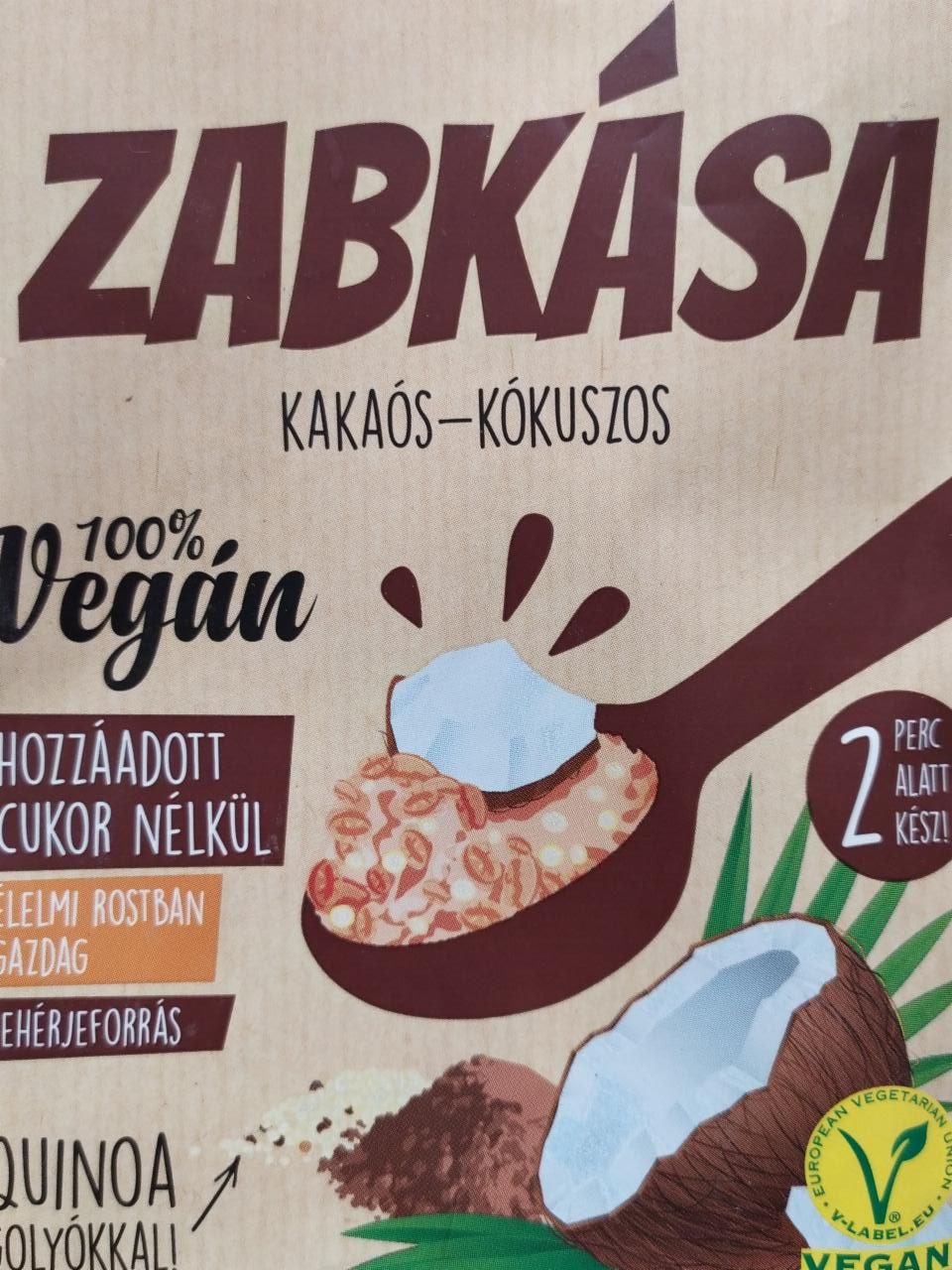 Képek - Zabkása kakaós-kókuszos vegán Oligo Life