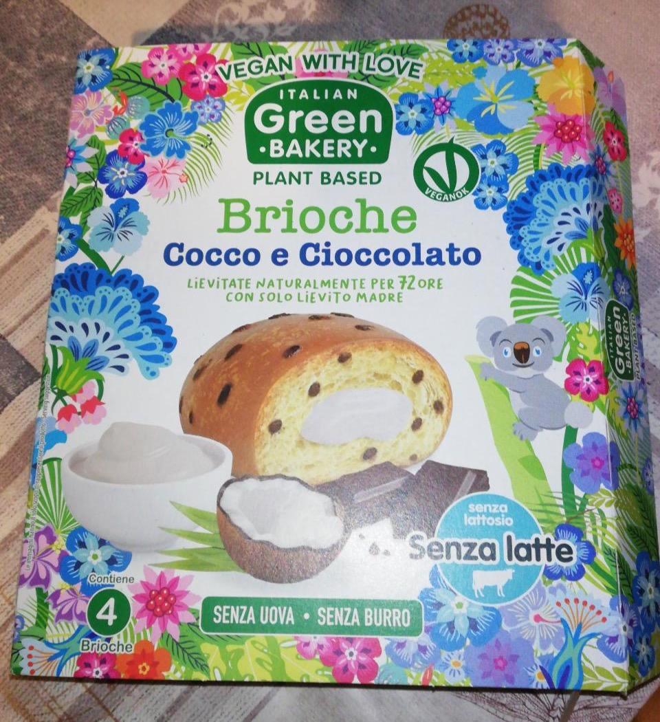 Képek - Briós csokoládéval és kókusszal töltve Green Bakery