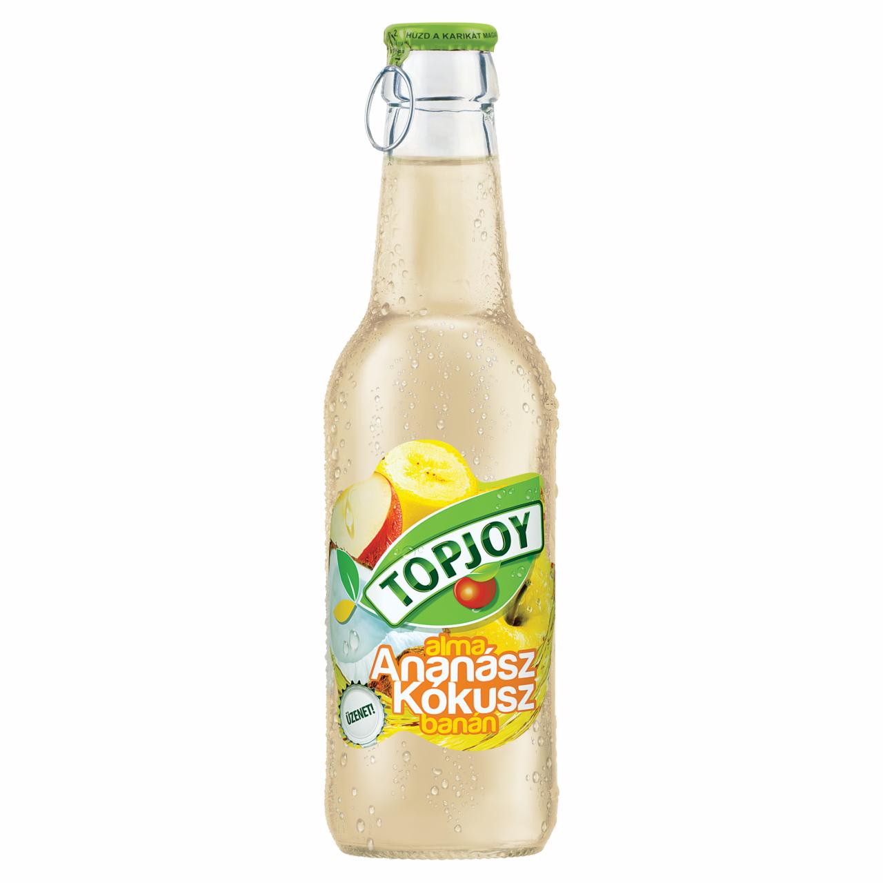 Képek - Topjoy alma-ananász-kókusz-banán ital 250 ml