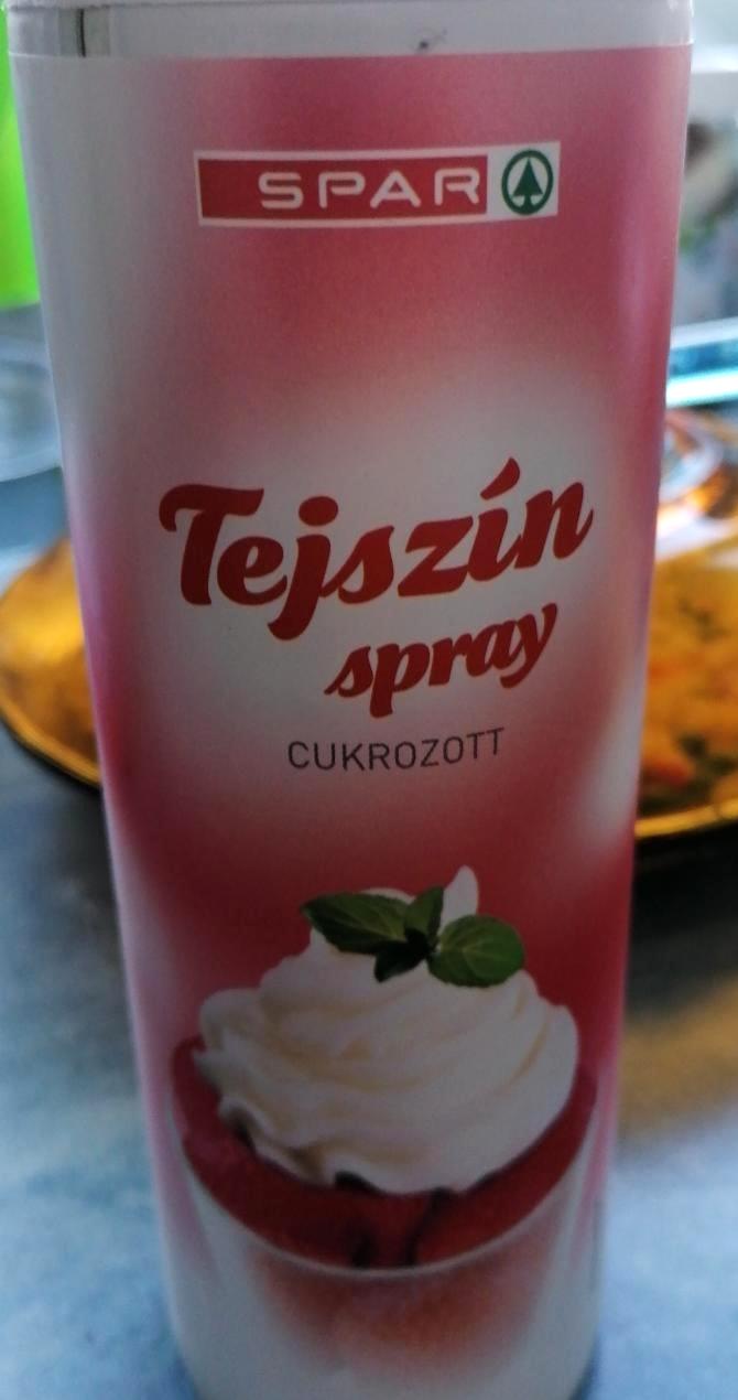 Képek - Tejszín spray cukrozott Spar