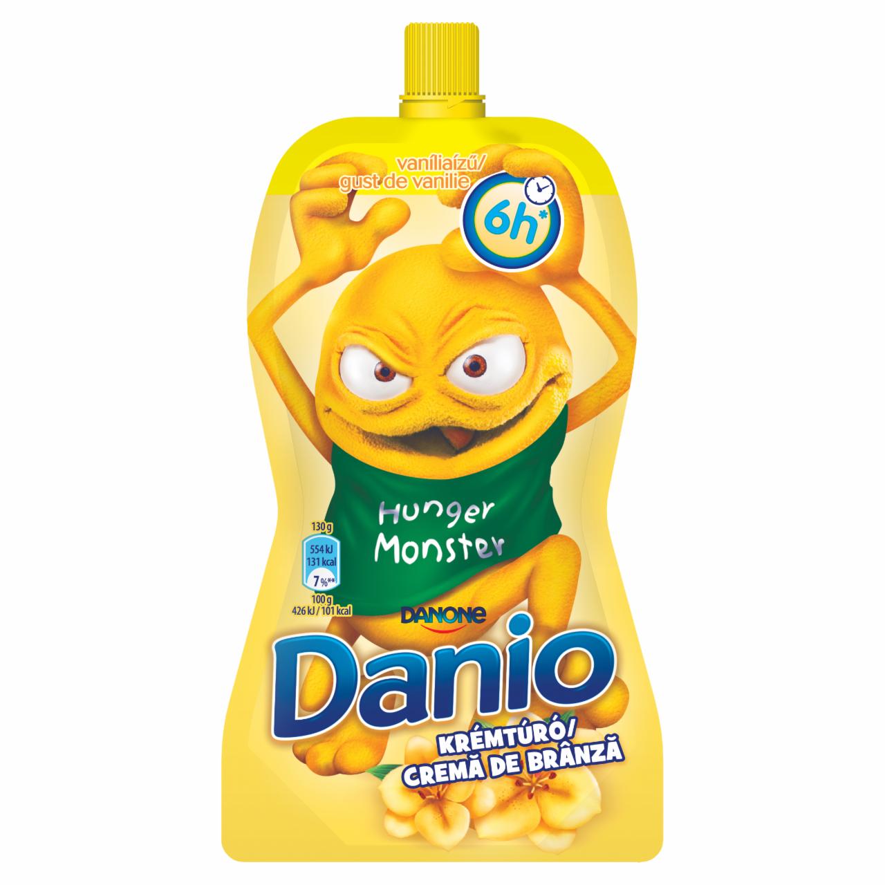 Képek - Danone Danio Pouch vaníliaízű krémtúró 130 g