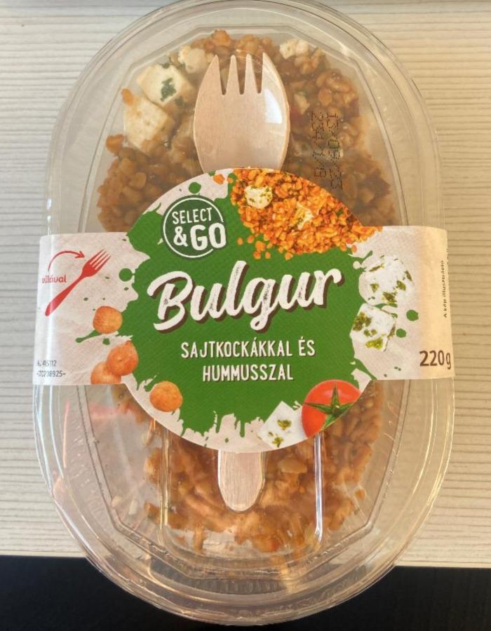 Képek - Bulgur Sajtkockàkkal és humusszal Select&Go