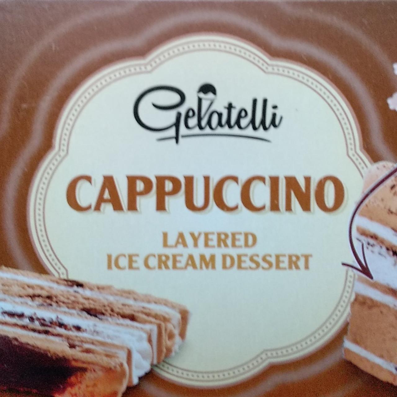 Képek - Cappuccino layered ice cream dessert Gelatelli