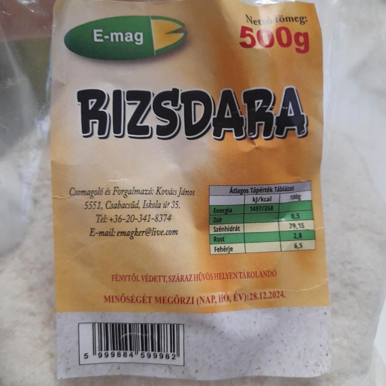 Képek - Rizsdara E-mag