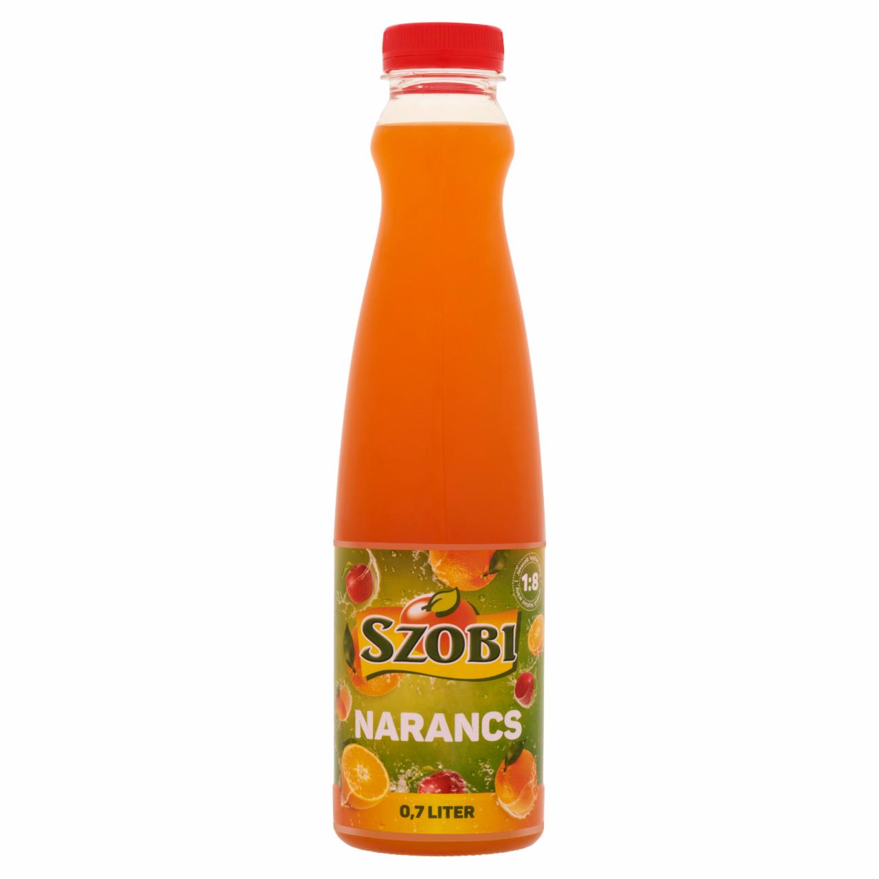 Képek - Szobi narancs ízű gyümölcsszörp 0,7 l