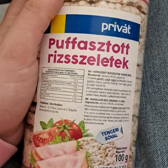 Képek - Puffasztott rizsszeletek Privát