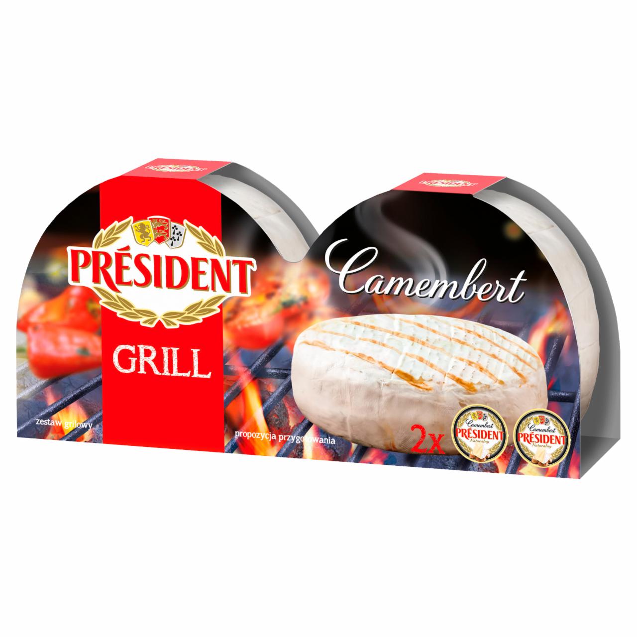 Képek - Président grill camembert sajt 2 x 90 g (180 g)