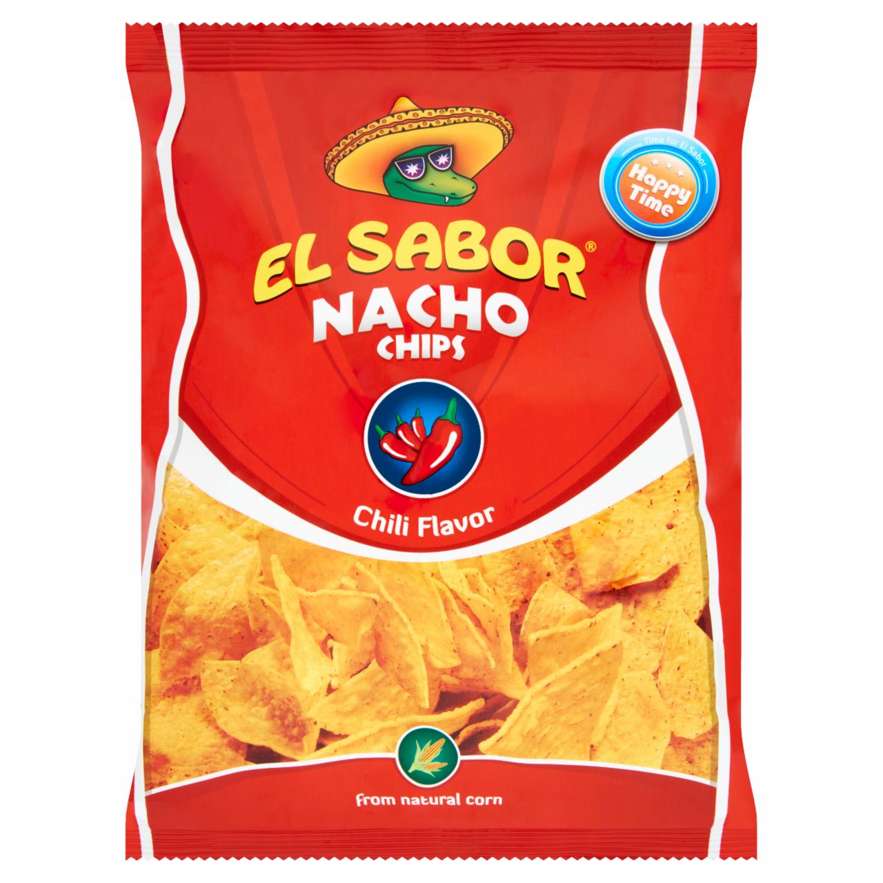 Képek - El Sabor nacho chips chili ízesítéssel 100 g