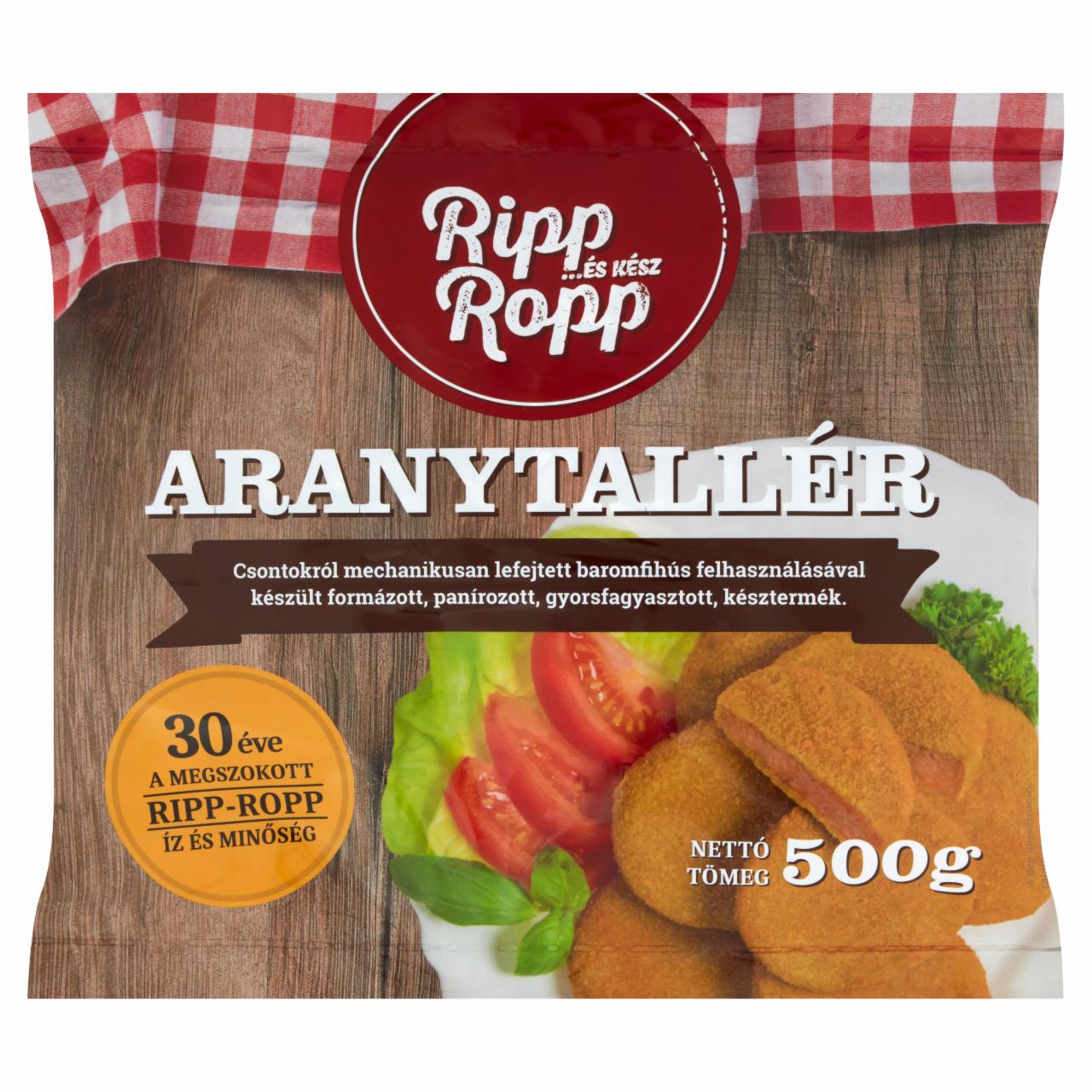 Képek - Ripp-Ropp gyorsfagyasztott aranytallér 500 g