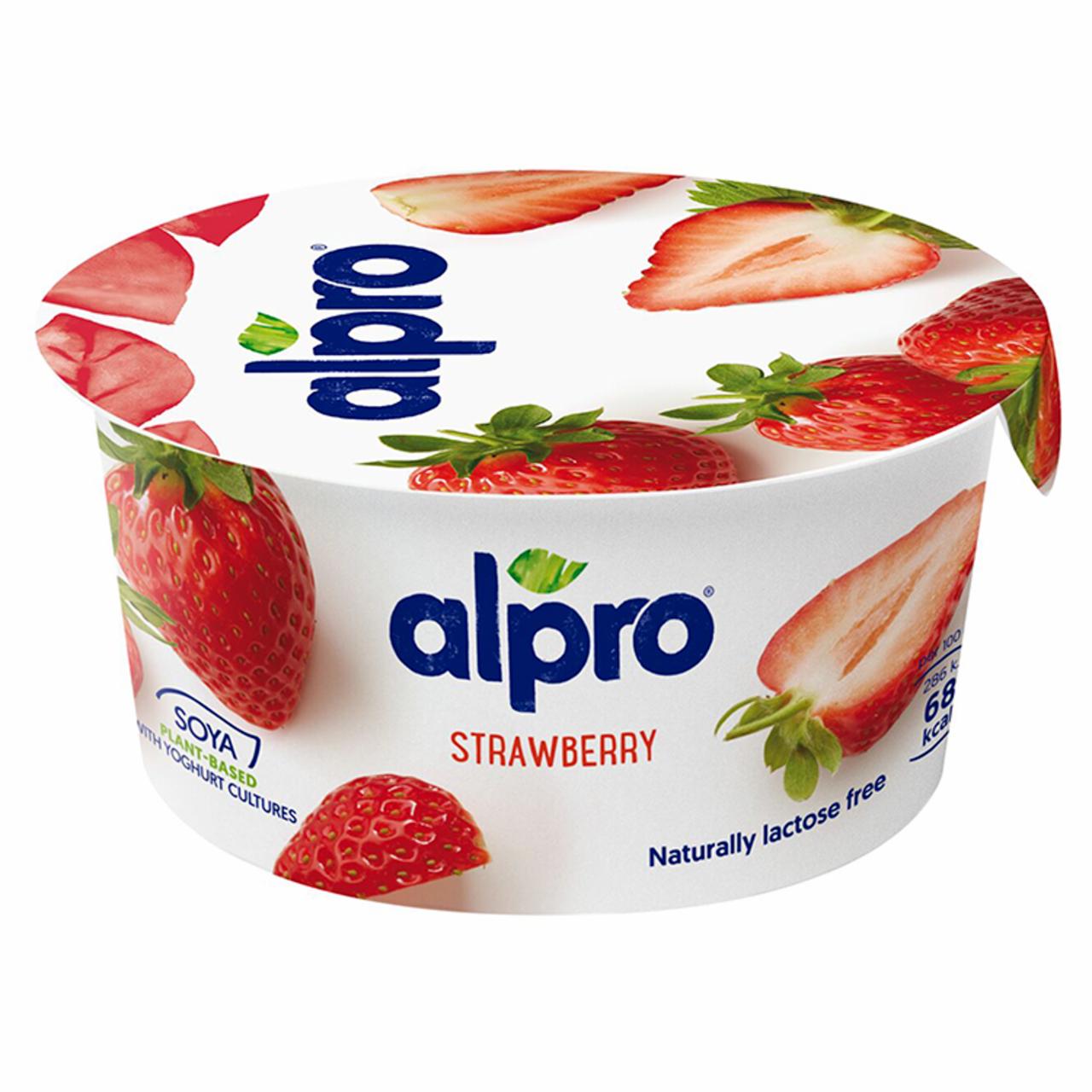 Képek - ALPRO epres szójagurt joghurt kultúrával 150 g