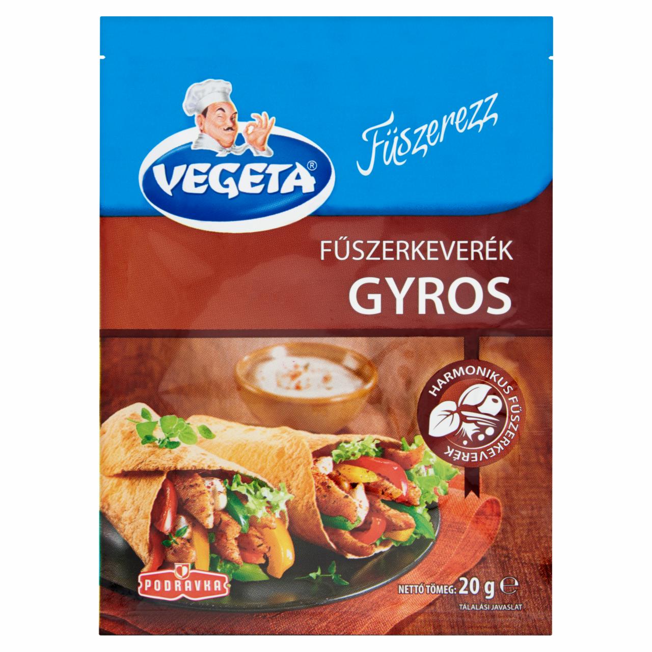 Képek - Vegeta gyros fűszerkeverék 20 g