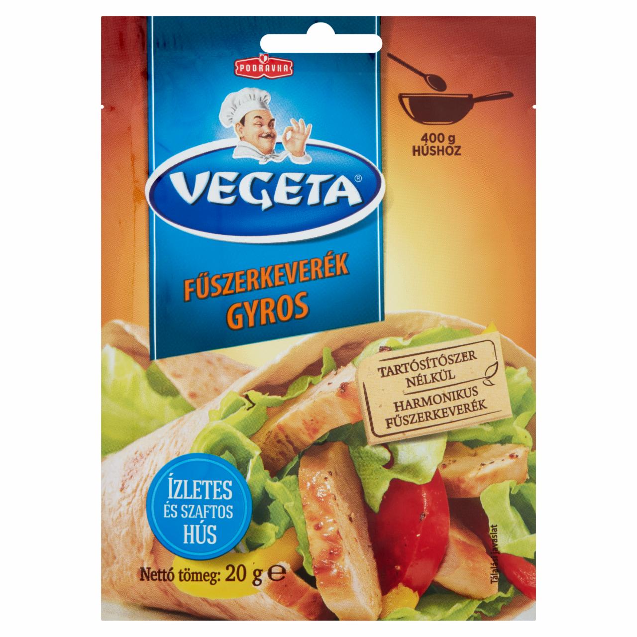 Képek - Vegeta gyros fűszerkeverék 20 g
