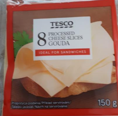 Képek - Tesco szeletelt, zsíros, ömlesztett sajtkészítmény gouda sajttal 