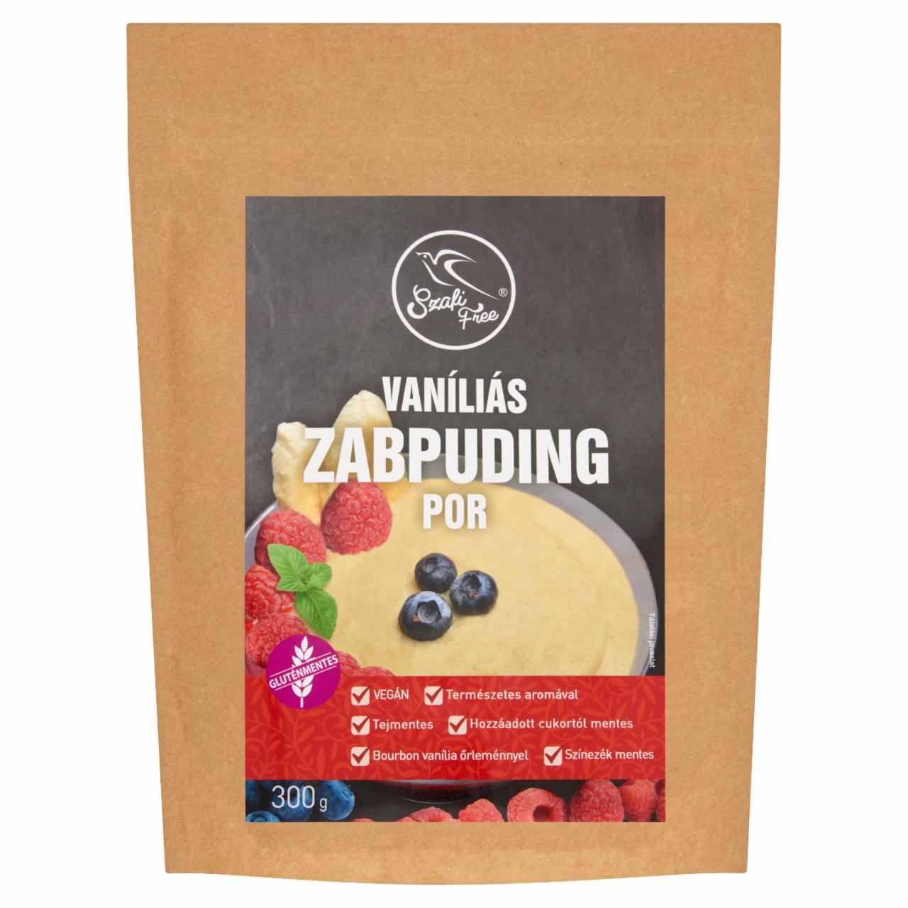 Képek - Szafi Free vaníliás zabpuding por 300 g