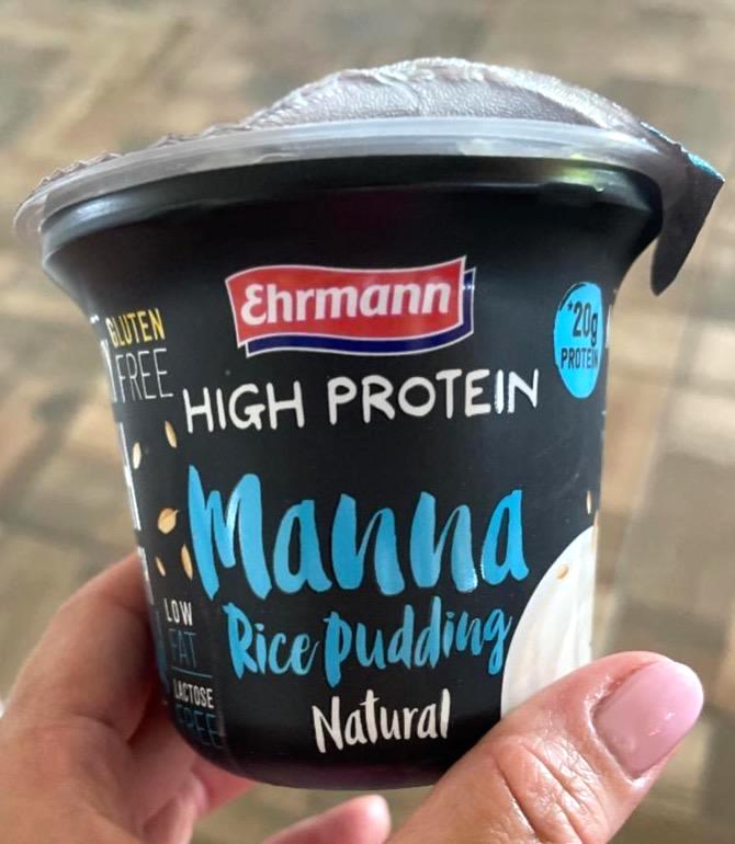 Képek - High Protein Manna Rice Pudding Ehrmann