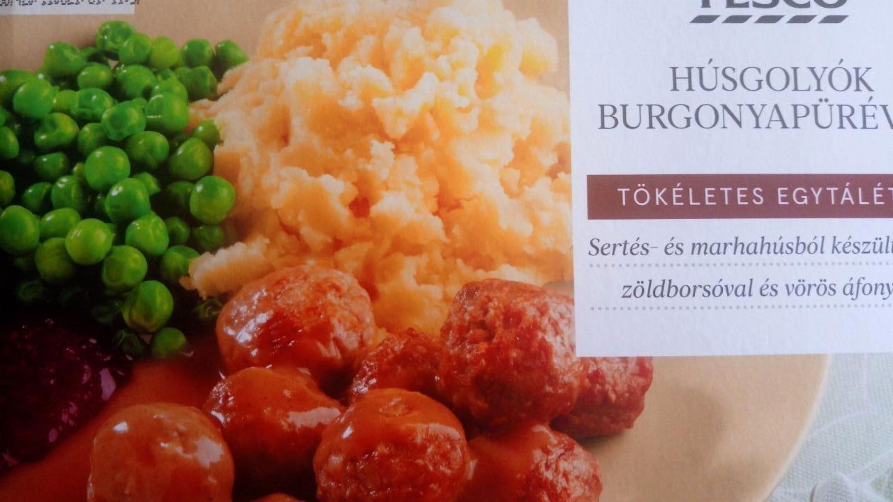 Képek - Húsgolyók burgonyapürével Tesco