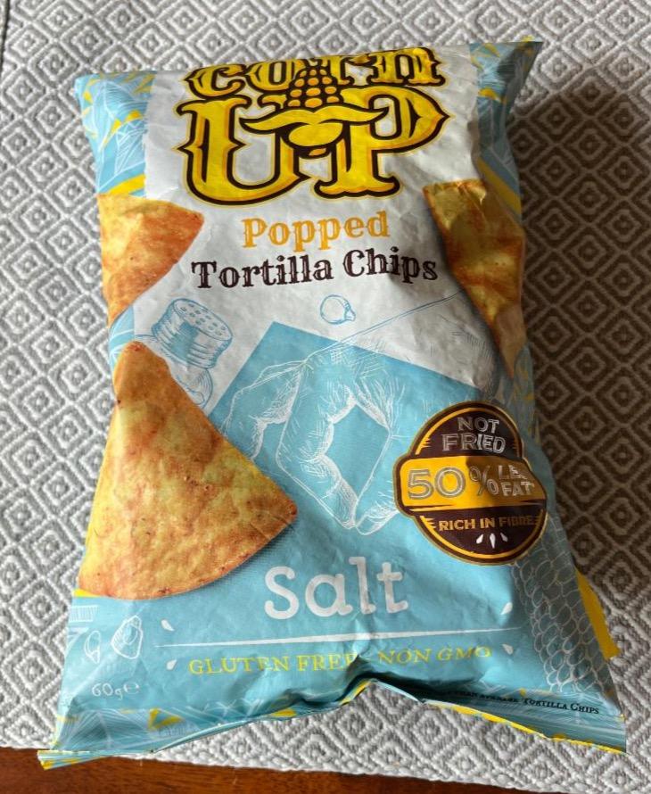 Képek - Popped tortilla chips Salt Corn up