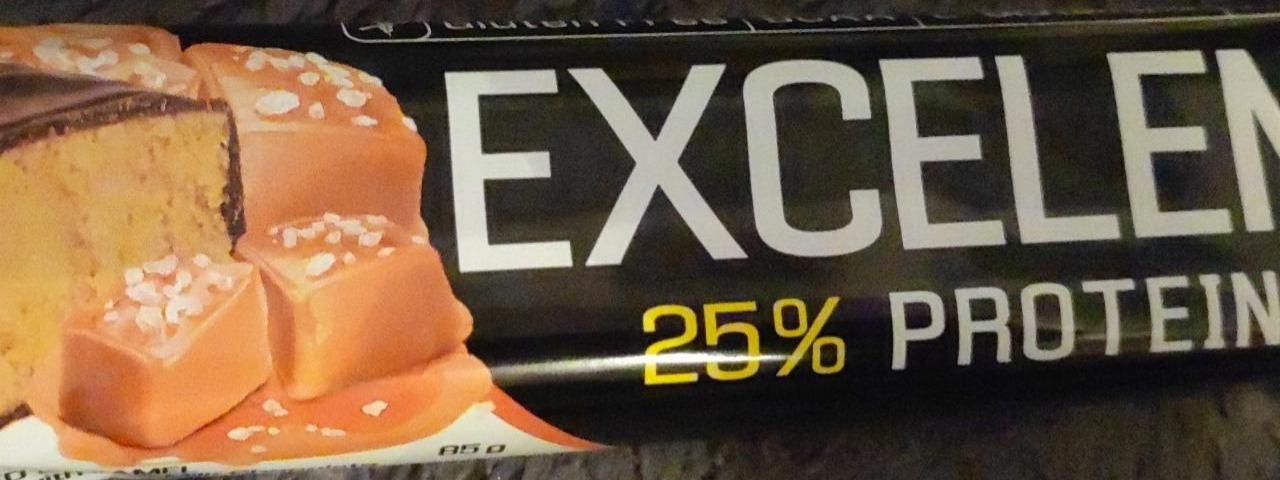 Képek - Nutrend Excelent Protein Bar sós karamella íz fehérjeszelet hozzáadott vitaminokkal