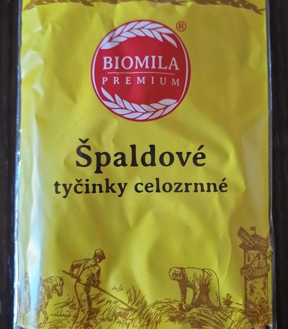 Képek - Špaldové tyčinky celozrnné Biomila Premium