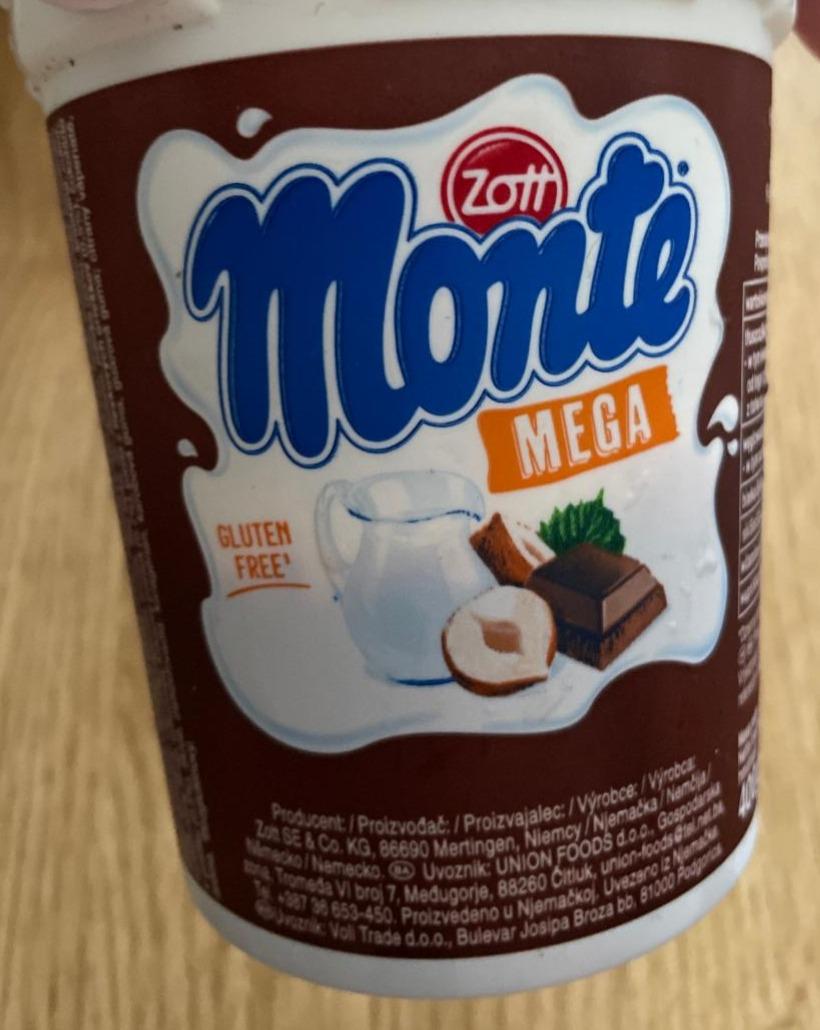 Képek - Monte csokoládés, mogyorós tejdesszertt Zott