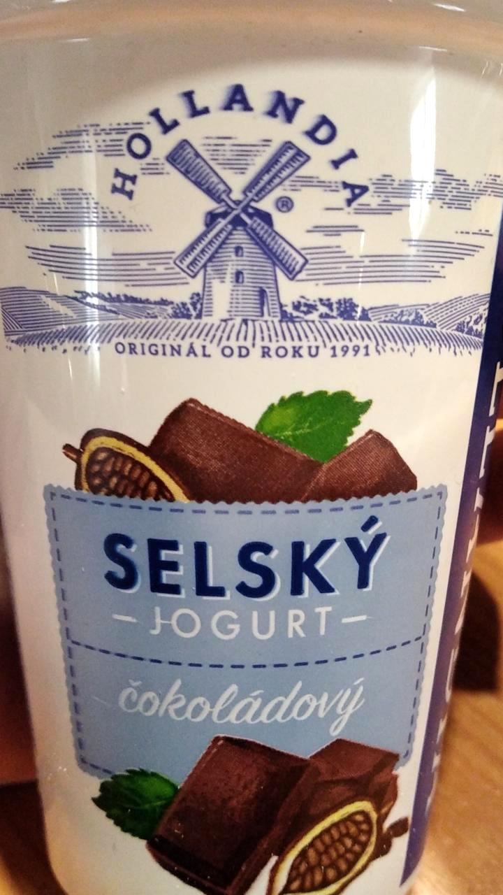 Képek - Selský jogurt čokoládový Hollandia