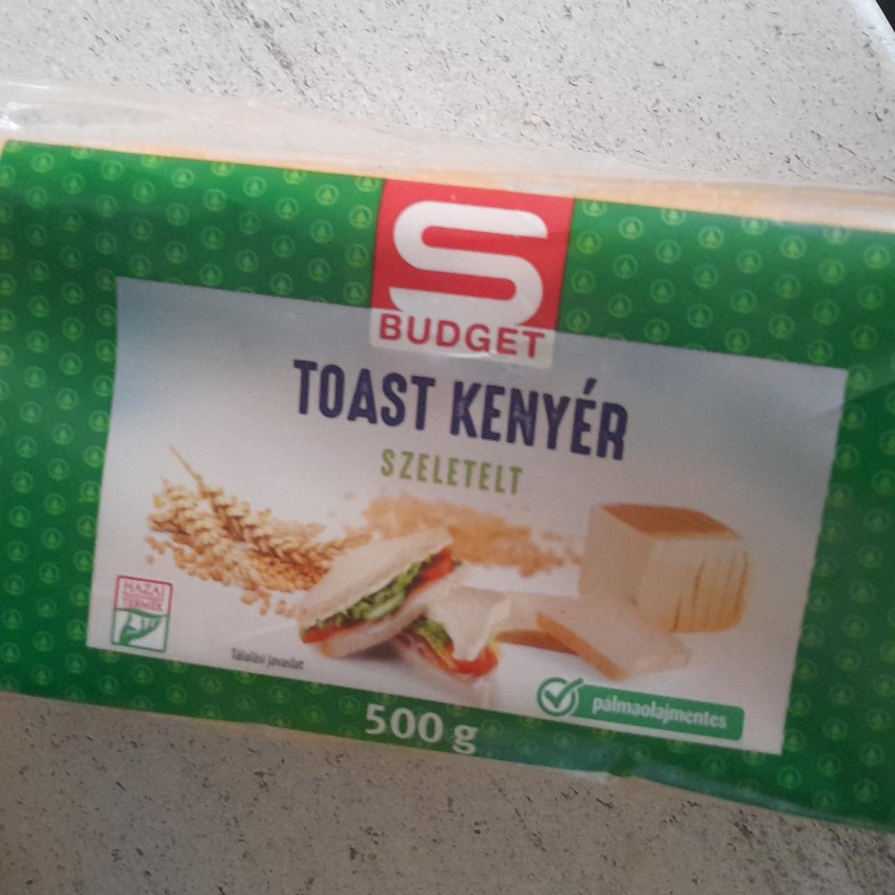Képek - Toast kenyér szeletelt pálmaolajmentes S Budget