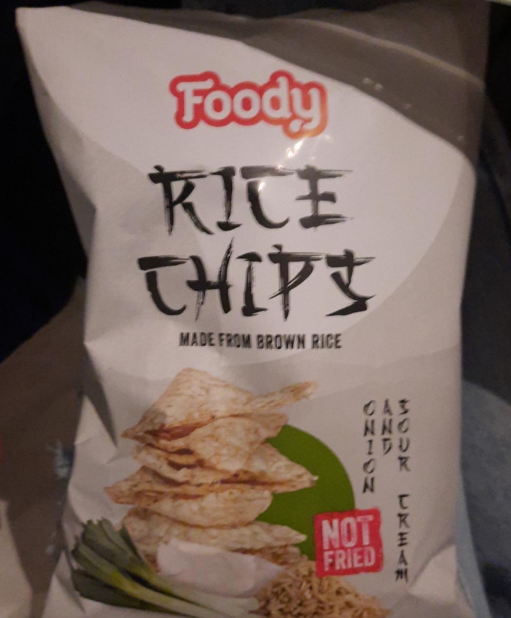 Képek - Rice Chips hagymás tejfölös Foody